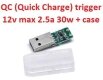 Kolega-Power Quick Charge (QC) USB type-A (male) trigger тригер 12v max 2.5a 30w + корпус_4