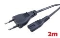 Kolega-Power AC power cable 100-240v ∞ C7/C8 2pin_4