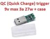 Kolega-Power Quick Charge (QC) USB type-A (male) trigger 9v max 3a 27w + case_4