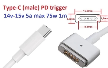 Kolega-Power Adapter for power supply MagSafe 2_0