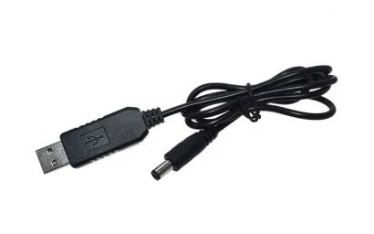 Kolega-Power Кабель-переходник для роутера USB 5v на DC 9v 1m 5.5x2.5mm_3
