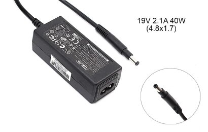 Kolega-Power Laptop power supply adapter for Asus 19v 2.1a 40w 4.8x1.7mm (long black)_0