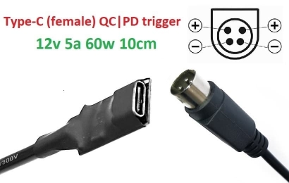 Kolega-Power Adapter to 12v (max 5a, 60w) 4pin UP (Kycon)_0