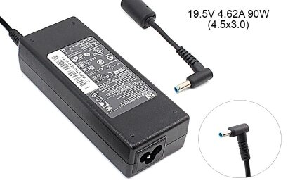 Kolega-Power Laptop power supply adapter for HP 19.5v 4.62a 90w 4.5x3.0mm (+pin)_0