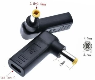 Kolega-Power Adapter for TS100, SH72, SQ-D60, SQ001, T12 to 20v (max 5a, 100w) to 5.5x2.5mm_0