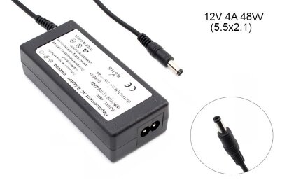 Kolega-Power Monitor power supply adapter 12v 4a 48w 5.5x2.1mm_0