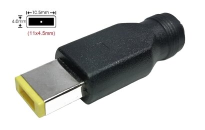 Kolega-Power Adapter for power supply Square tip 11.0x4.5mm (+pin)_0