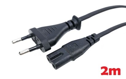 Kolega-Power AC power cable 100-240v ∞ C7/C8 2pin_0