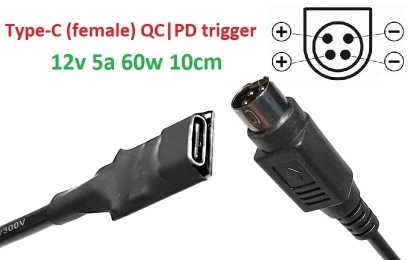 Kolega-Power Adapter to 12v (max 5a, 60w) 4pin LP (Kycon)_0