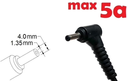 Kolega-Power Dc cable for power adapter 4.0x1.35mm_0