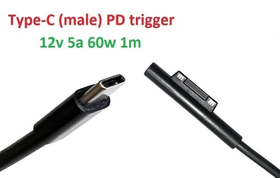 Kolega-Power Adapter to 12v (max 5a, 60w) Microsoft 12pin SurFace 3/4_0