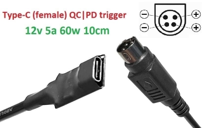 Kolega-Power Adapter to 12v (max 5a, 60w) 4pin RP (Kycon)_0