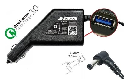 Kolega-Power Laptop power supply adapter for LiteON 20v 2a 40w 5.5x2.5mm_0