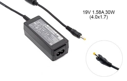 Kolega-Power Laptop power supply adapter for HP 19v 1.58a 30w 4.0x1.7mm_0