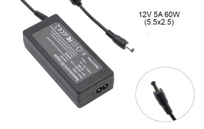 Kolega-Power Power supply adapter for HP 12v 4.16a 50w 5.5x2.5mm_0