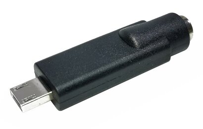 Kolega-Power Adapter for power supply 6.0x2.0mm 3pin mUSB_0