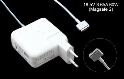 Kolega-Power Laptop power supply adapter for Apple 16.5v 3.65a 60w MagSafe 2_0