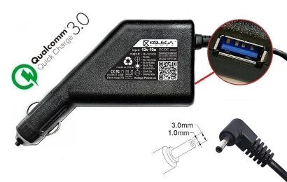 Kolega-Power Laptop power supply adapter for Fujitsu 19v 3.16a 60w 3.0x1.0(0.9 /1.1)mm_0