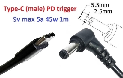Kolega-Power Adapter to 9v (max 5a, 45w) 5.5x2.5mm_0