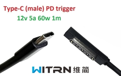 Kolega-Power Adapter to 12v (max 5a, 60w) Microsoft 5pin SurFace 1/2_0