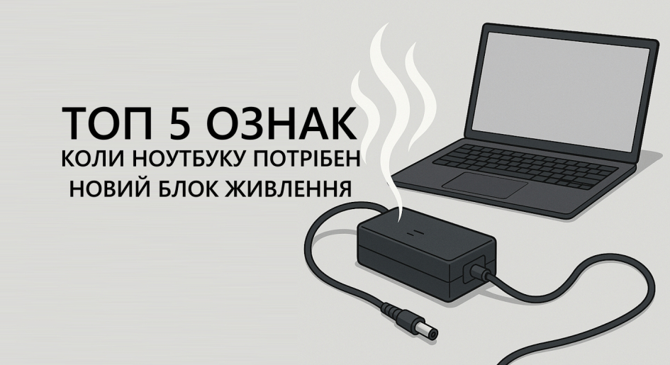 Kolega-Power Топ-5 признаков того, что вашему ноутбуку нужен новый адаптер питания_0