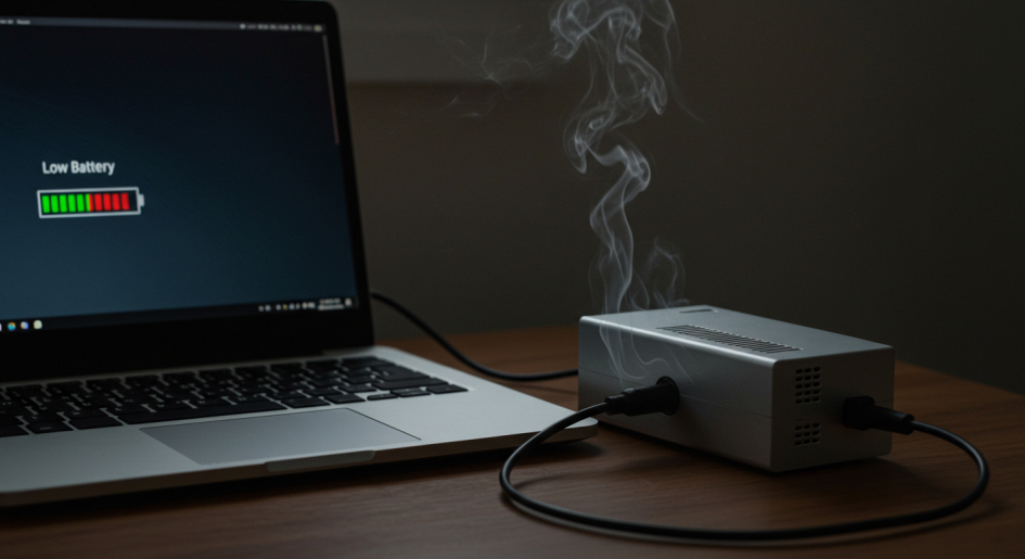 Kolega-Power Что будет, если использовать неподходящий блок питания для ноутбука?_0